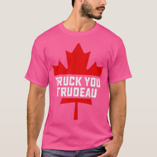 T-shirt Drapeau du Canada Truck You Trudeau