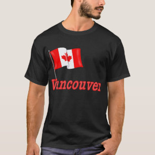 T-shirt Drapeau du Canada - Vancouver