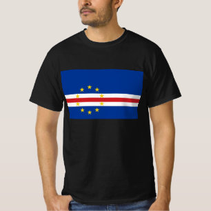 T-shirt Drapeau du Cap-Vert - Cap-Vert