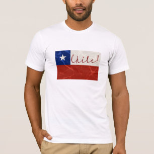 T-shirt Drapeau du Chili
