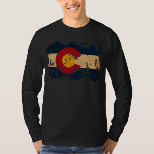 T-shirt Drapeau du Colorado