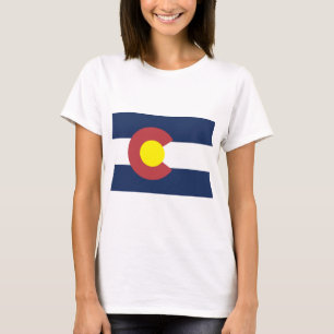 T-shirt Drapeau du Colorado