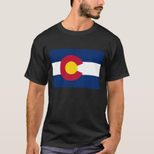 T-shirt Drapeau du Colorado