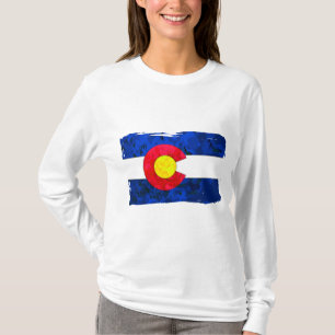 T-SHIRT DRAPEAU DU COLORADO