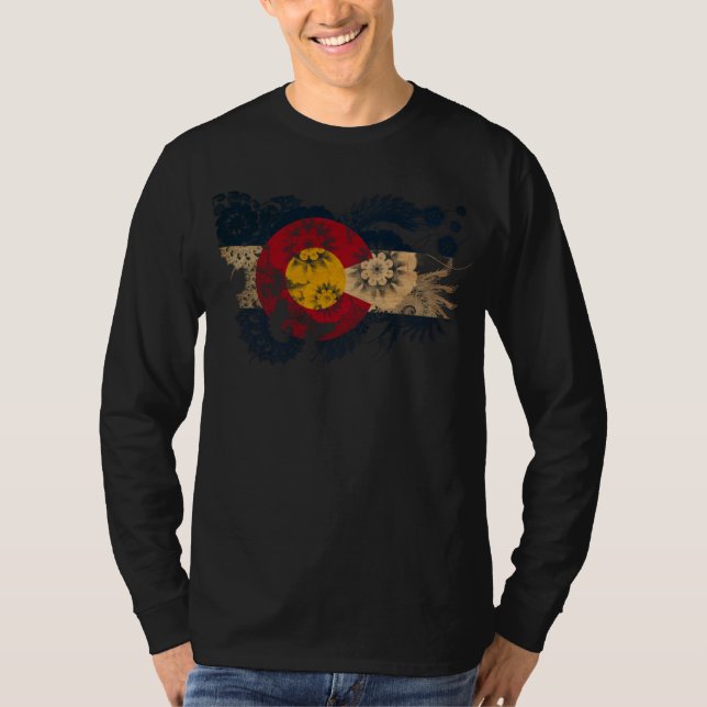 T-shirt Drapeau du Colorado (Devant)