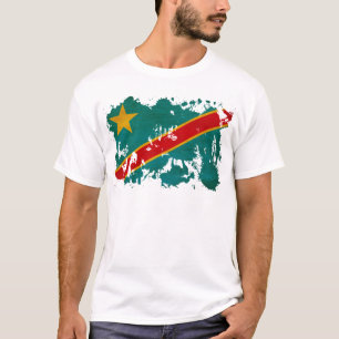 T-shirt Drapeau du Congo