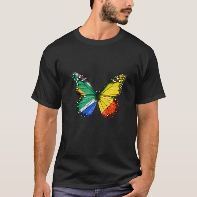 T-shirt Drapeau du Congon sud-africain (Devant)
