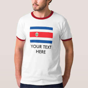 T-shirt Drapeau du Costa Rica