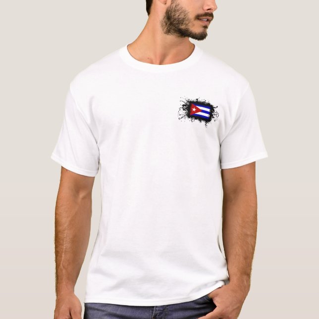 T-shirt Drapeau du Cuba (Devant)