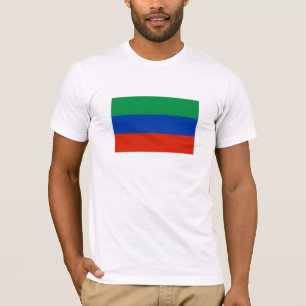 T-shirt Drapeau du Daghestan