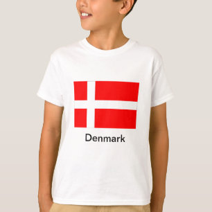 T-shirt Drapeau du Danemark