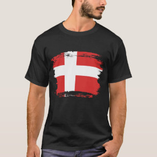 T-shirt Drapeau du Danemark