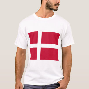 T-shirt Drapeau du Danemark