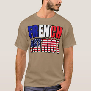 T-shirt Drapeau du drapeau de la fierté patriotique frança