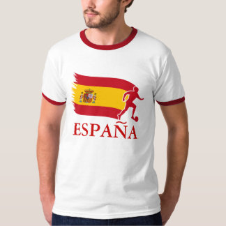 T-shirt Drapeau du football de l'Espagne