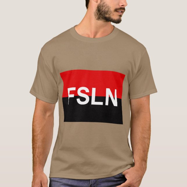 T-shirt Drapeau du FSLN (Devant)