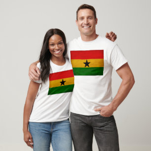 T-shirt Drapeau du Ghana