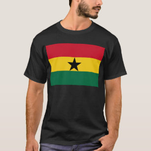 T-shirt Drapeau du Ghana