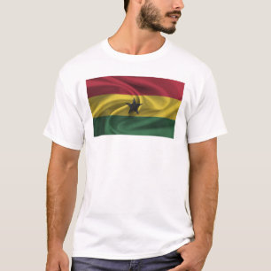 T-shirt Drapeau Du Ghana