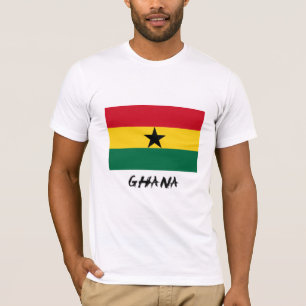 T-shirt Drapeau du Ghana