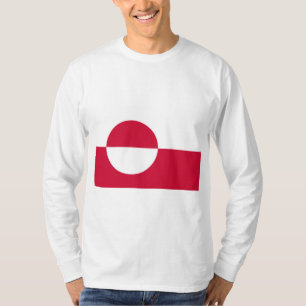 T-shirt Drapeau du Groenland