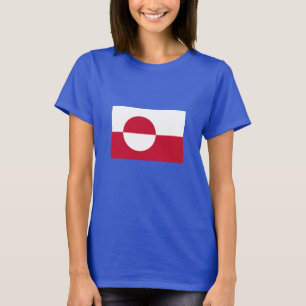 T-shirt Drapeau du Groenland