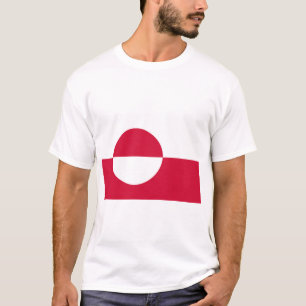 T-shirt Drapeau du Groenland