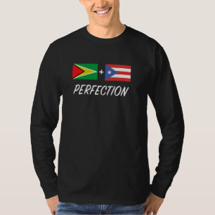 T-shirt Drapeau du Guyana Guyana Porto Rico