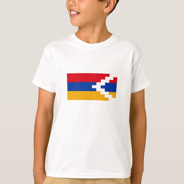 T-shirt Drapeau du Haut-Karabagh (Devant)