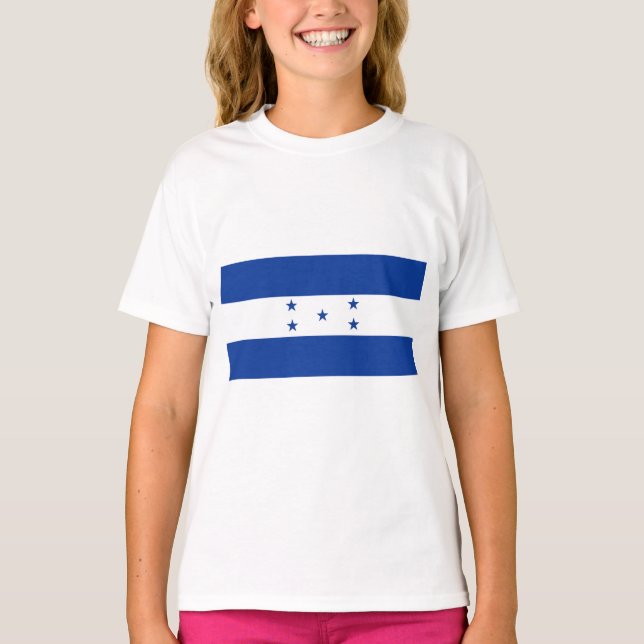 T-shirt Drapeau du Honduras (Devant)