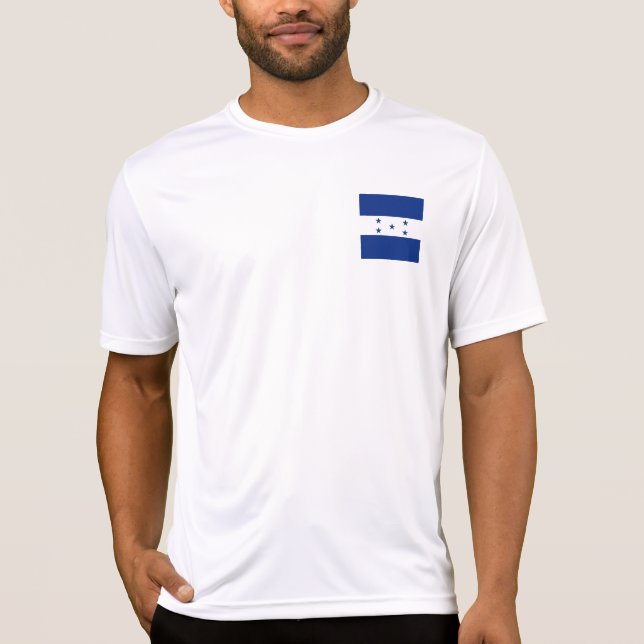 T-shirt Drapeau du Honduras (Devant)