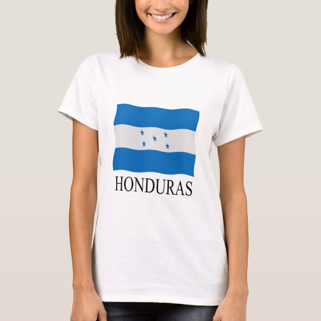 T-shirt Drapeau du Honduras (Devant)