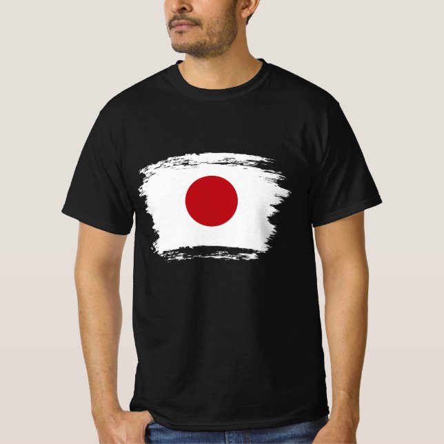 T-shirt Drapeau du Japon (Devant)