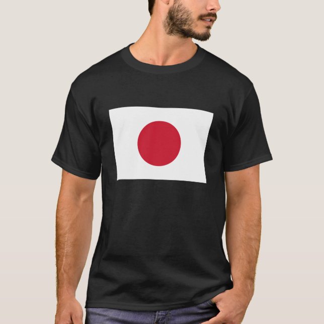 T-shirt Drapeau du Japon (Devant)
