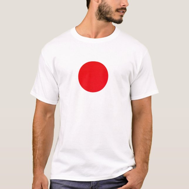 T-shirt Drapeau du Japon - Drapeau japonais - 日 章 旗 - 日 丸  (Devant)