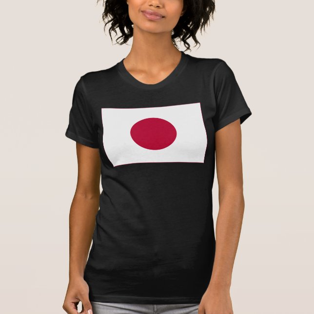 T-shirt Drapeau du Japon : Hinomaru, Nisshōki, Red Rising  (Devant)