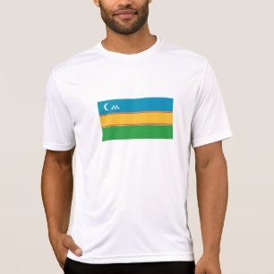 T-shirt Drapeau du Karakalpakstan