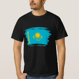 T-shirt Drapeau du Kazakhstan