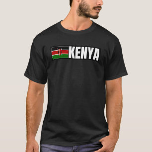 T-shirt Drapeau du Kenya