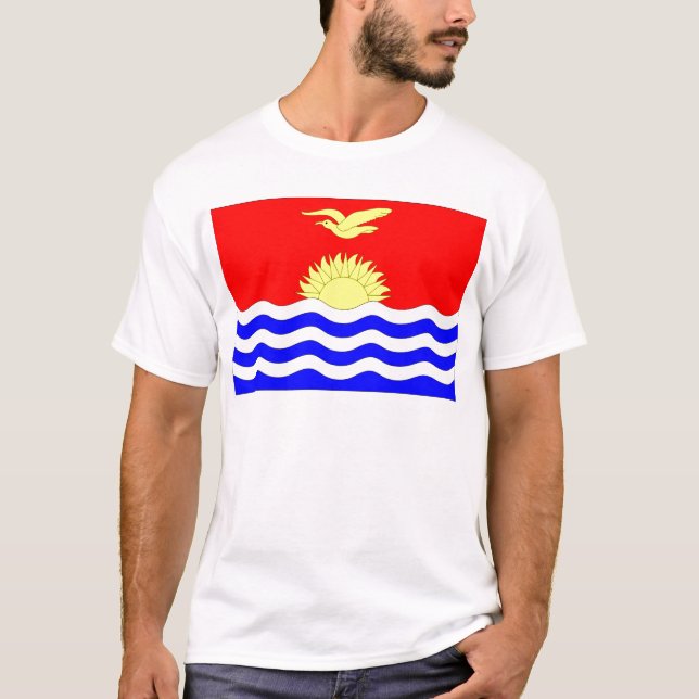 T-shirt Drapeau du Kiribati (Devant)