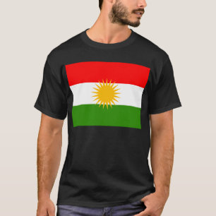 T-shirt Drapeau du Kurdistan