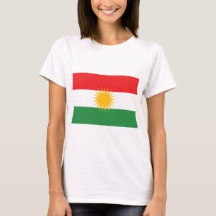 T-shirt Drapeau du Kurdistan