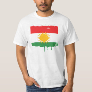 T-shirt Drapeau du Kurdistan