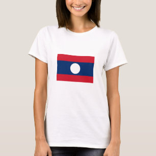 T-shirt Drapeau du Laos