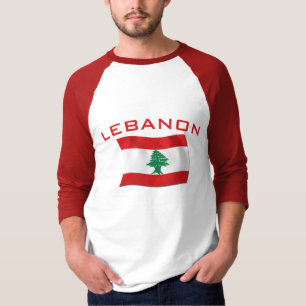 T-shirt Drapeau du Liban