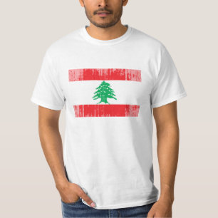 T-shirt Drapeau du Liban
