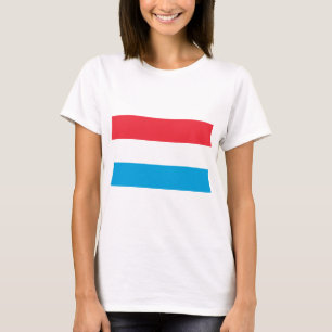 T-shirt Drapeau du Luxembourg