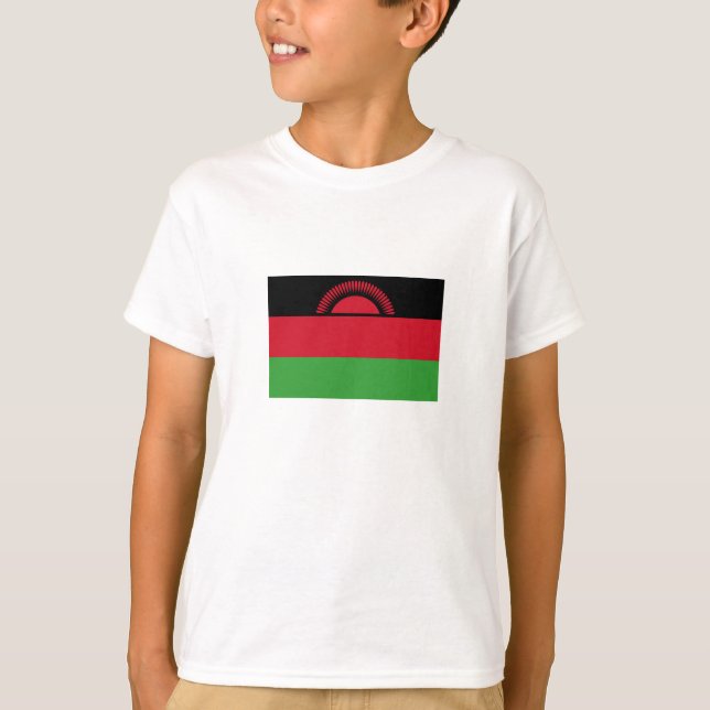 T-shirt Drapeau du Malawi (Devant)