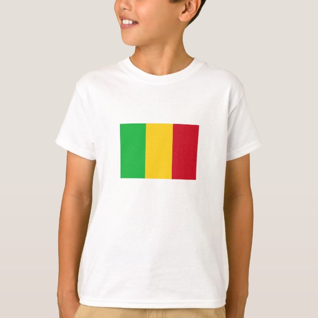 T-shirt Drapeau du Mali (Devant)