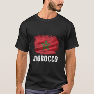 T-shirt Drapeau du Maroc pour les Marocains